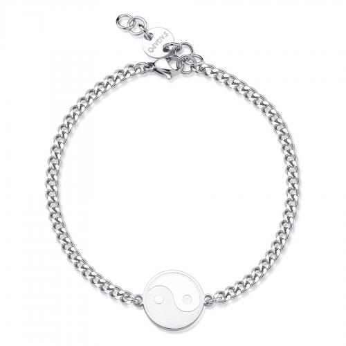 Bracciale con yin-yang