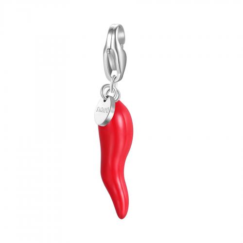 Charm serie Happy a cornino rosso