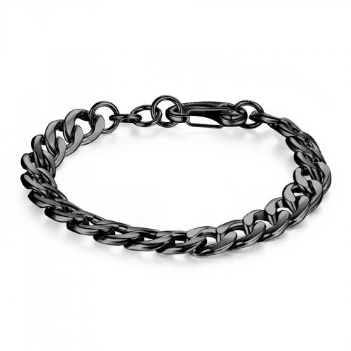 Bracciale serie Ripple nero