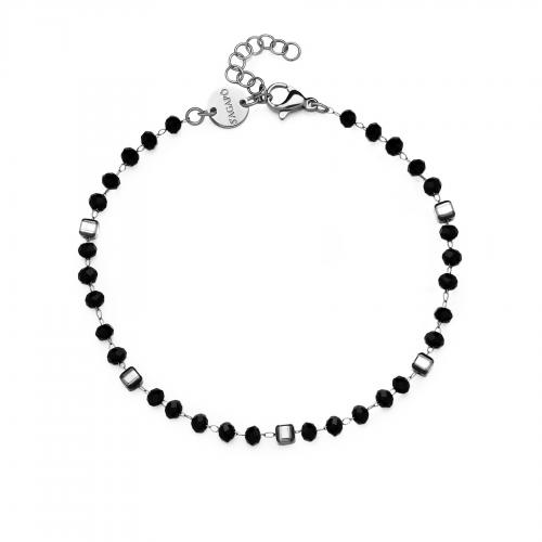 Bracciale serie Shrine con cristalli blu