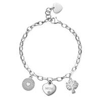 Bracciale serie Happy con ciondoli "Mum"