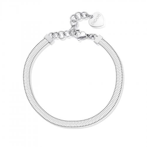 Bracciale serie Chunky a maglia piatta