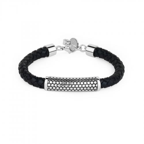 Bracciale serie Ripple, nero