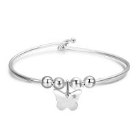 Bracciale rigido serie Be My Always con farfalla