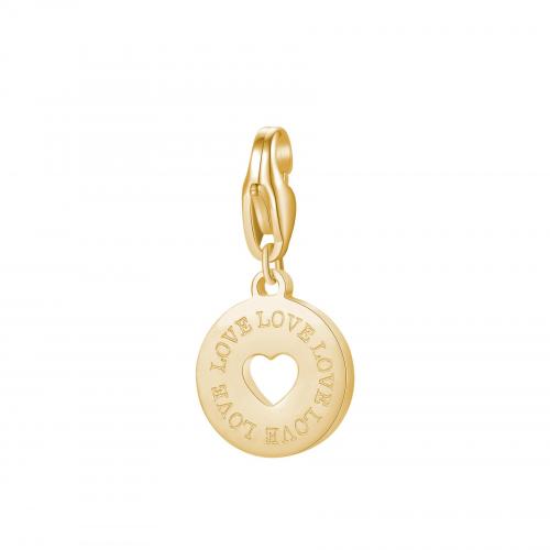 Charm dorato serie Happy "Love"