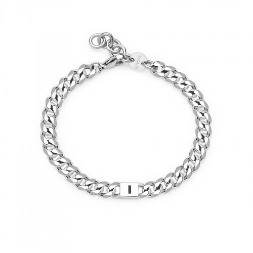 Bracciale serie Monogram con lettera I