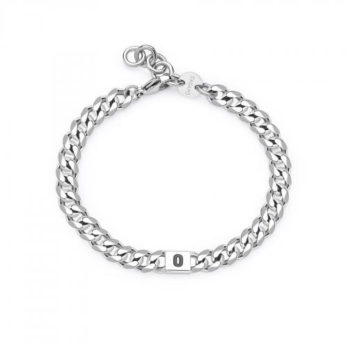 Bracciale serie Monogram con lettera O