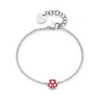 Bracciale serie Click con coccinella