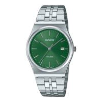 Orologio analogico unisex, quadrante verde