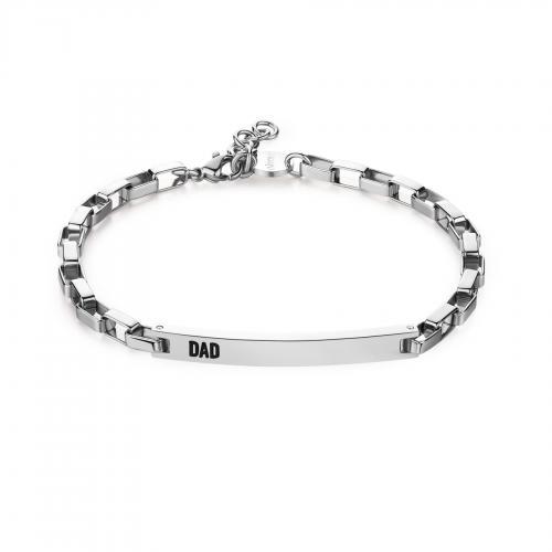 Bracciale serie Proud con piastra "DAD"