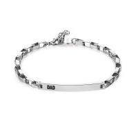 Bracciale serie Proud con piastra 