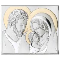 Icona Sacra Famiglia 19,2x15,8