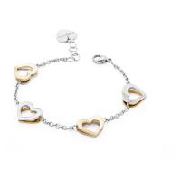 Bracciale serie Butterfly con cuori