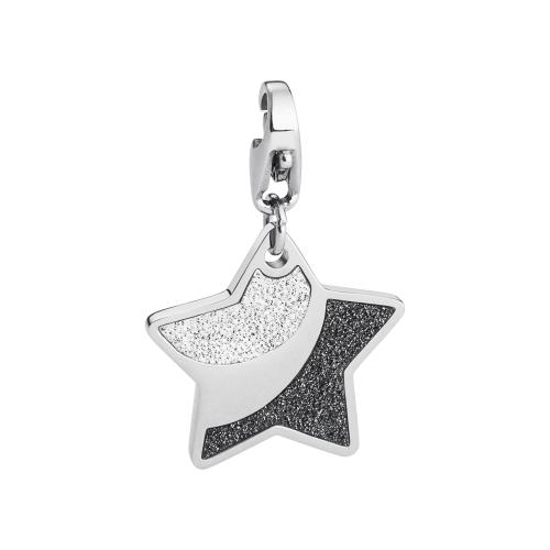 Charm serie Happy glitterato a stella