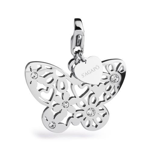 Charm serie Happy a farfalla