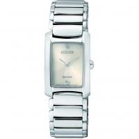 Eco-Drive tempo donna con diamanti