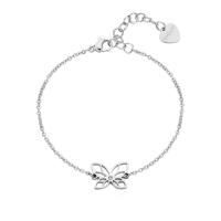 Bracciale serie Click con farfalla