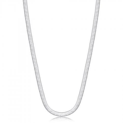 Collana serie Chunky a maglia piatta