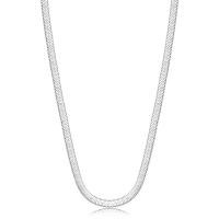 Collana serie Chunky a maglia piatta