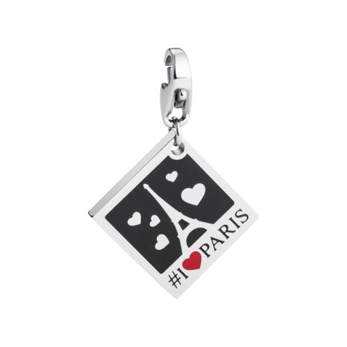 Charm serie Happy a piastra "#I love Paris"