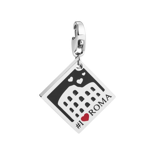 Charm serie Happy a piastra "#I love Rome"