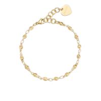 Bracciale dorato serie Chunky a palline