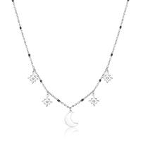 Collana serie Droplet con luna e stelline