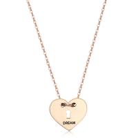 Collana dorata serie Be My Always con cuore