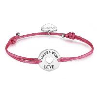 Bracciale in cordino rosso serie Make a Wish 