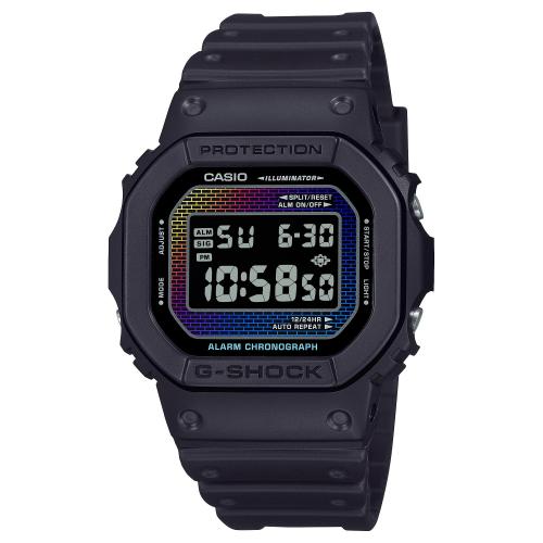 G-Shock serie DW-5600 SERIE LIMITATA "Rainbow Brick Wall"