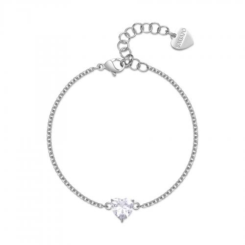 Bracciale serie Dazzly con cristallo a cuore