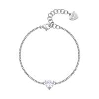 Bracciale serie Dazzly con cristallo a cuore