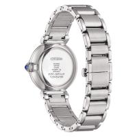 Eco-Drive solo tempo donna in acciaio con diamante