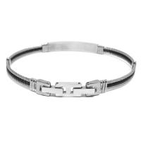 Bracciale uomo con piastra