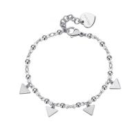 Bracciale serie Elysium con 4 ciondoli triangolari