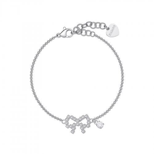 Bracciale serie Twinkle con fiocco