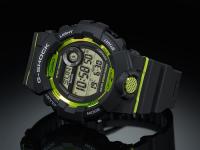 G-Shock serie GBD-800 con Bluetooth, grigio/verde