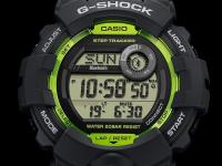 G-Shock serie GBD-800 con Bluetooth, grigio/verde