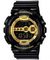 G-Shock serie GD-100, nero/oro