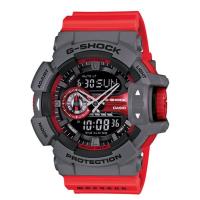 G-Shock serie GA-400, grigio/rosso