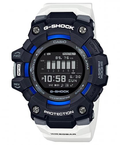 G-Shock serie G-Squad GBD-100, nero/bianco