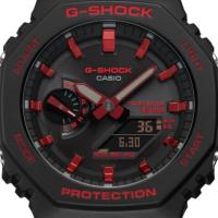 G-Shock Bluetooth nero/rosso