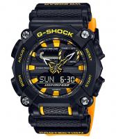 G-Shock serie GA-900, nero/giallo