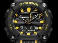 G-Shock serie GA-900, nero/giallo