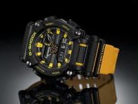 G-Shock serie GA-900, nero/giallo