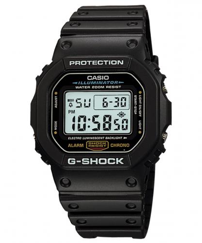 G-Shock serie DW-5600, nero