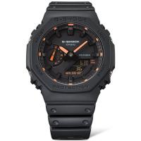 G-Shock serie GA-2100, nero/arancio