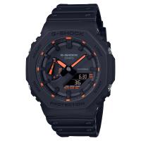 G-Shock serie GA-2100, nero/arancio