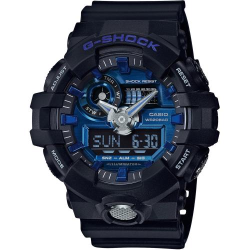 G-Shock serie GA-700, nero/blu