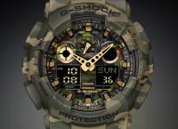 G-Shock serie GA-100, mimetico